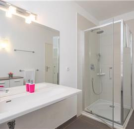 Luxury 6 Bedroom Seafront Villa with pool and Separate Apartment along Secluded Beach near Hvar Town, Sleeps 10-12